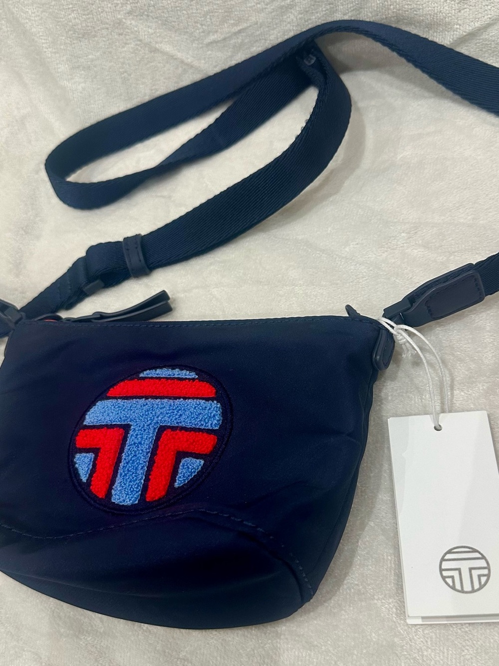 NWT Tory Burch Sport Navy Crossbody Bag